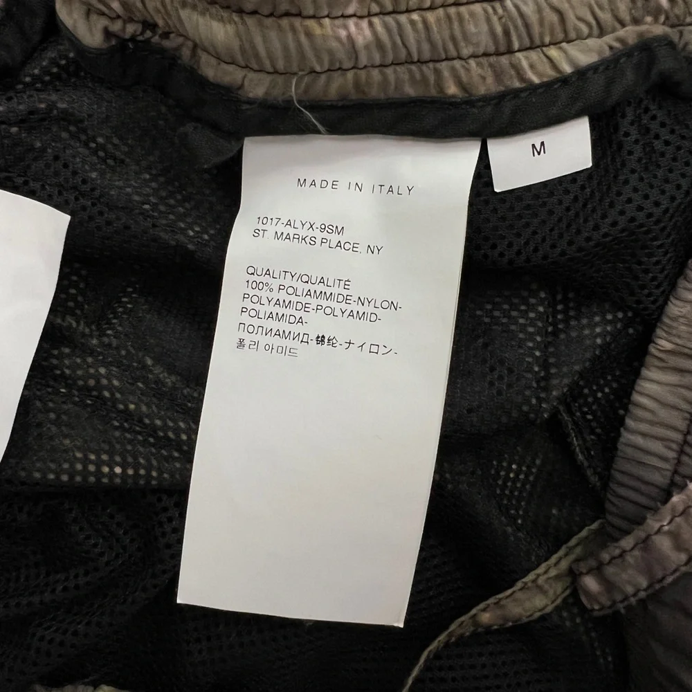 ALYX Quantum Technical Nylon Track Pants In Camo Green in Medium 1017 ALYX X 9SM - Picture 13 of 16